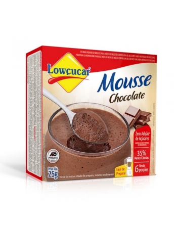 MOUSSE DIET CHOCOLATE LOWCUCAR 25G