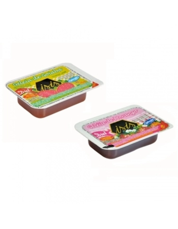 GELEIA DIET MORANGO/GOIABA SACHET ISIS 144X10G