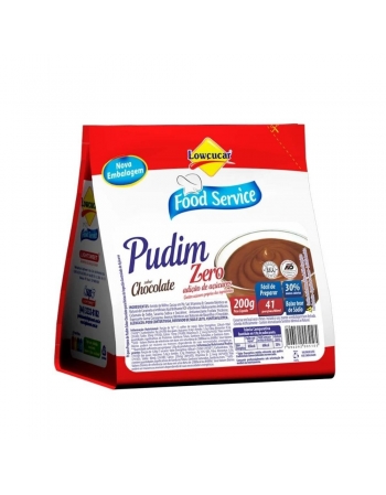 PUDIM DIET CHOCOLATE LOWCUCAR 200G