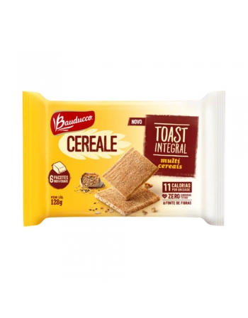 BISCOITO TOAST CEREALE MULTICEREAIS BAUDUCCO 24X128G