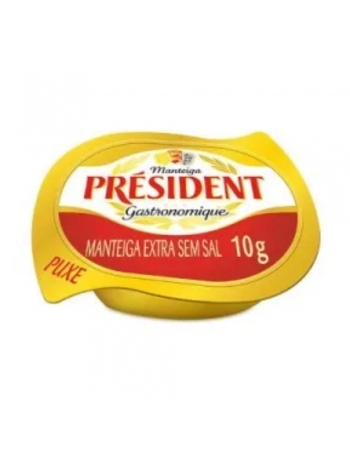 MANTEIGA S/SAL SACHET PRESIDENT 192X10G