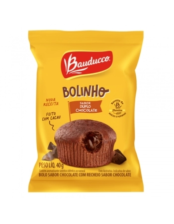 BOLINHO DUPLO CHOCOLATE BAUDUCCO 144X40G