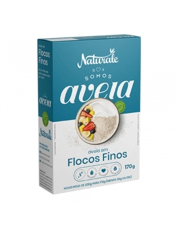 AVEIA EM FLOCOS FINOS NATURALE 200G