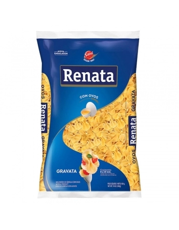 MACARRAO C/ OVOS FARFALLE (GRAVATINHA) RENATA 500G