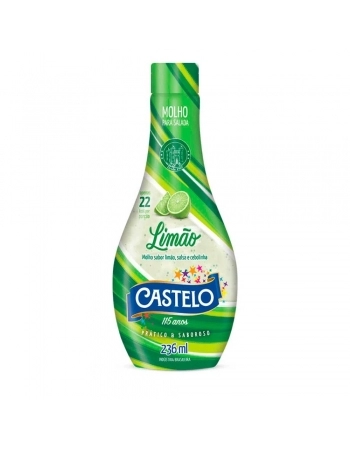 MOLHO SALADA LIMAO CASTELO 236ML