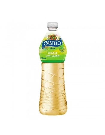 VINAGRE ALCOOL COLORIDO 4% CASTELO 750ML