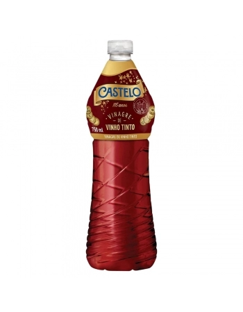VINAGRE VINHO TINTO CASTELO 750ML