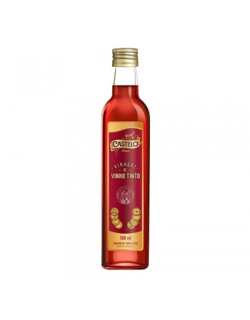 VINAGRE DE VINHO TINTO CASTELO VD 500ML