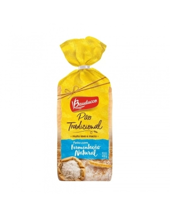PAO TRADICIONAL BAUDUCCO 8X400G