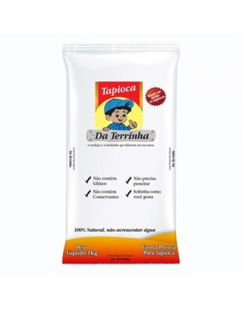 TAPIOCA GOMA DA TERRINHA 1KG