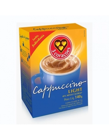 CAPPUCCINO LIGHT 3CORACOES 10X14G