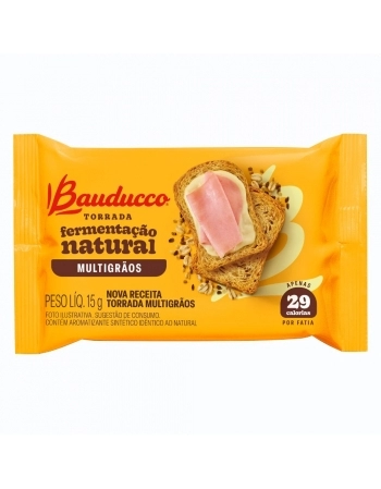 TORRADA MULTIGRAOS BAUDUCCO 126X15G