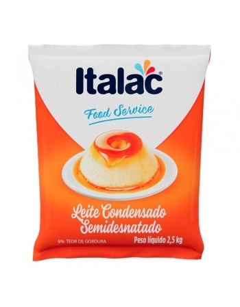 LEITE CONDENSADO ITALAC BAG 2,5KG