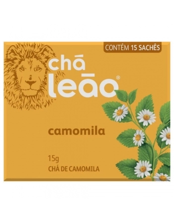 CHA CAMOMILA ENVELOPADO LEAO 15UN