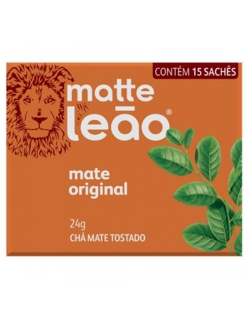 CHA MATE NATURAL ENVELOPADO LEAO 15UN