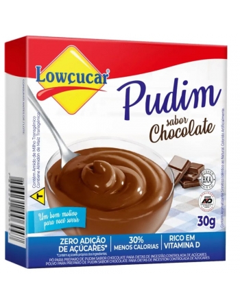 PUDIM DIET CHOCOLATE LOWCUCAR 30G