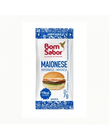 MAIONESE SACHET BOM SABOR 182X7G