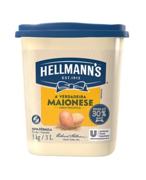 MAIONESE POTE HELLMANNS 3KG