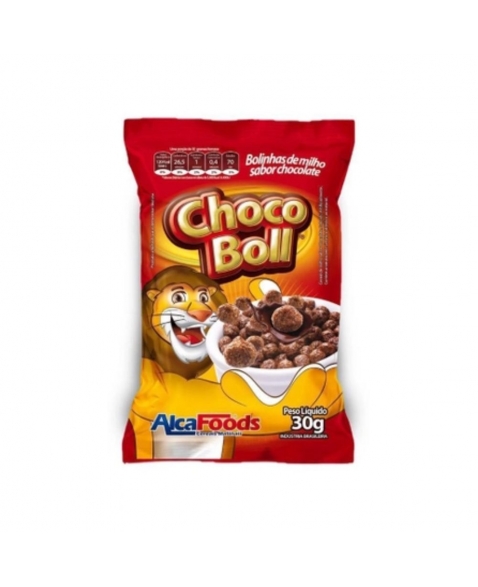 CEREAL CHOCO BOLL SACHE ALCAFOODS 100X30G