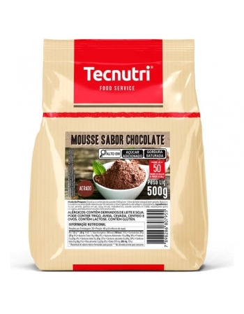 MOUSSE CHOCOLATE TECNUTRI 500G