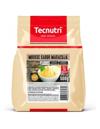 MOUSSE MARACUJA TECNUTRI 500G