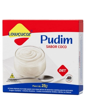 PUDIM DIET COCO LOWCUCAR 25G