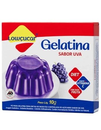 GELATINA DIET UVA LOWCUCAR 10G