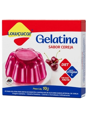 GELATINA DIET CEREJA LOWCUCAR 10G