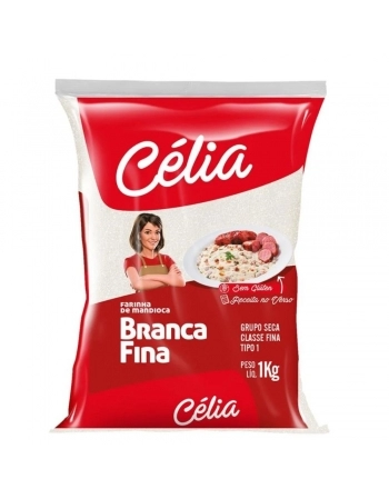 FARINHA MANDIOCA CRUA CELIA 1KG