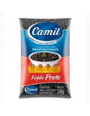 FEIJAO PRETO T1 FS CAMIL 2KG