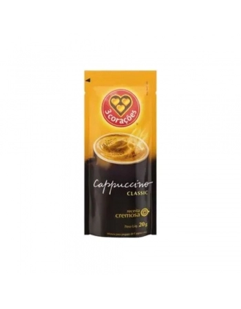 CAPPUCCINO CLASSICO 3CORACOES 50X20G