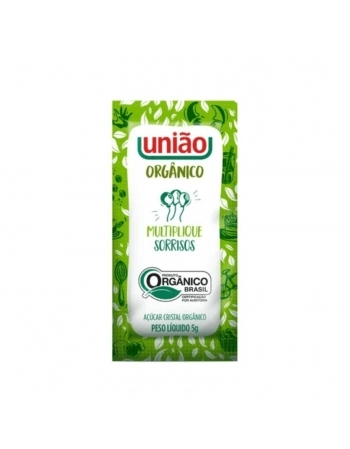 ACUCAR ORGANICO SACHET UNIAO 400X5G