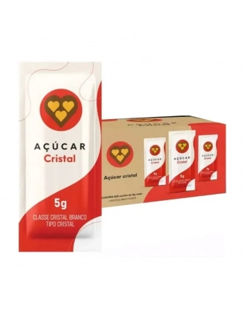 ACUCAR SACHET 3CORACOES 400X5G