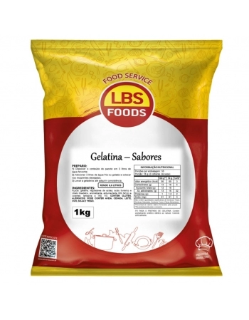 GELATINA PESSEGO LBS 1KG