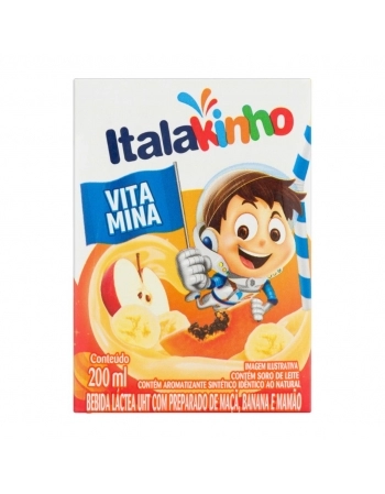 BEBIDA LACTEA UHT MIX DE FRUTAS 24X200ML ITALAC
