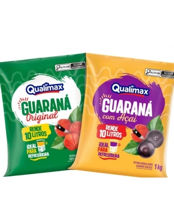REFRESCO PO GUARANA C/ ACAI QUALIMAX 1KG