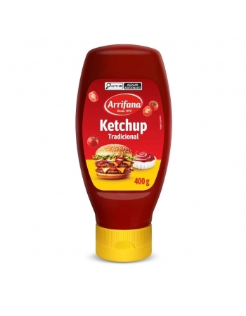 KETCHUP TRADICIONAL ARRIFANA 400G