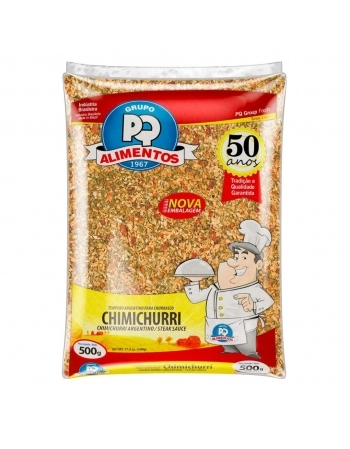 CHIMICHURRI S/ PIMENTA PQ 500G