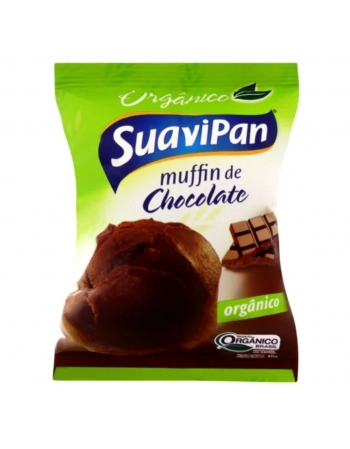 MUFFIN DE CHOCOLATE ORGANICO ZERO SUAVIPAN 12X40G