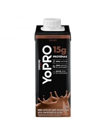 BEBIDA LACTEA YOPRO 15G CHOCOLATE 12X250ML