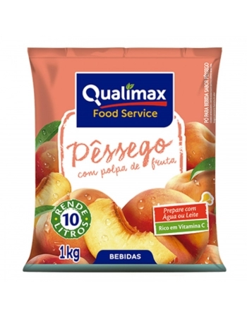 REFRESCO PESSEGO QUALIMAX 1KG