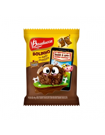 BOLINHO DUPLO CHOCOLATE BAUDUCCO 112X40G