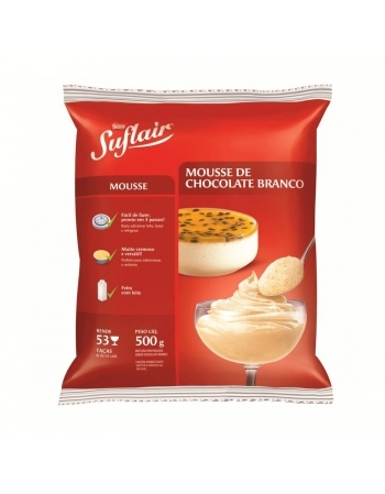 MOUSSE CHOC BRANCO SUFLAIR NESTLE 500G