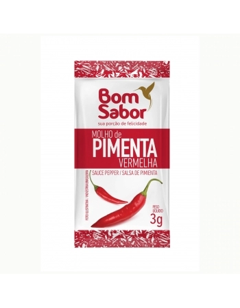 MOLHO PIMENTA SACHET BOM SABOR 200X3G