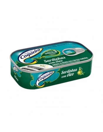 SARDINHA COQUEIRO OLEO LT 125G