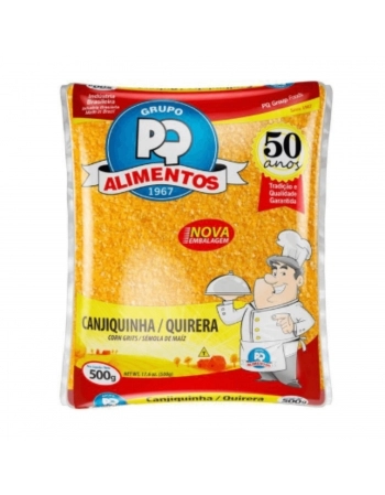 CANJIQUINHA (QUIRERA) DE MILHO PQ 1KG