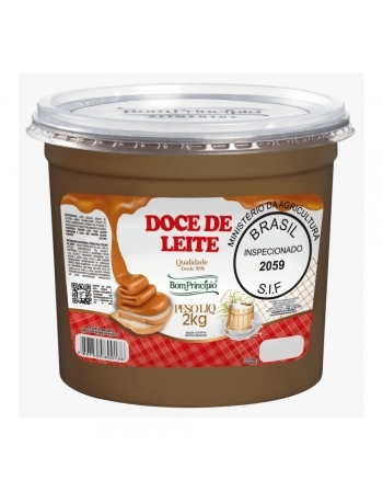 DOCE DE LEITE BOM PRINCIPIO PT 2KG