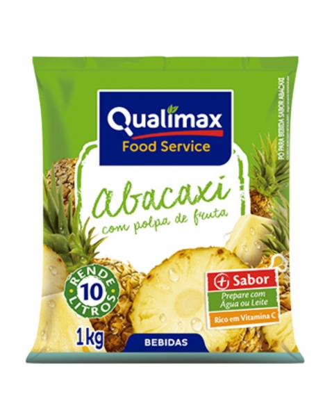 REFRESCO ABACAXI QUALIMAX 1KG
