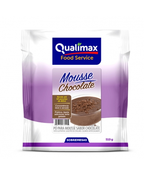 MOUSSE CHOCOLATE QUALIMAX 510G