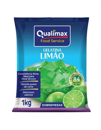 GELATINA LIMAO QUALIMAX 1KG